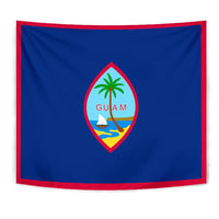Guam Tapestry - Kanaka Maoli Flag Style - Polynesian Pride