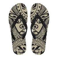 Polynesian 42 Flip Flops Women Black - Polynesian Pride