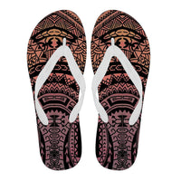 Polynesian 03 Flip Flops Men White - Polynesian Pride