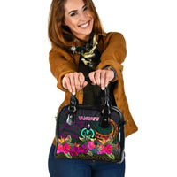 Vanuatu Shoulder Handbag - Summer Hibiscus One Size Reggae - Polynesian Pride