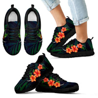 Hibiscus Sneakers 01 Kid's Sneakers - Polynesian Pride