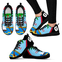 Guam Sneakers - Guam Flag - Polynesian Pride