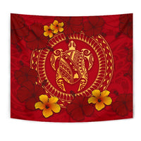 Hawaii Turtle Polynesian Tapestry - Oil Style - Polynesian Pride