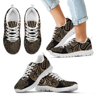 Polynesian Sneakers - Polynesian Turtle Tattoo Gold Version - Polynesian Pride