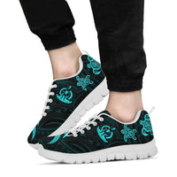 Vanuatu Sneakers - Turquoise Tentacle Turtle - Polynesian Pride