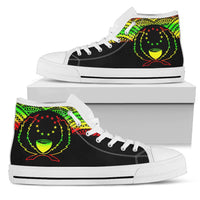 Pohnpei High Top Shoes - Micronesian Reggae Style - Polynesian Pride