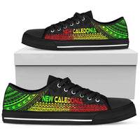 New Caledonia Low Top Shoes - Polynesian Reggae Chief Version - Polynesian Pride