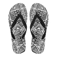 Polynesian 11 Flip Flops Women Black - Polynesian Pride