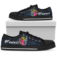 Hawaii Polynesian Low Top Shoe - Tropical Flower - Polynesian Pride