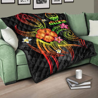 Guam Polynesian Premium Quilt - Legend of Guam (Reggae) - Polynesian Pride