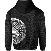 hawaiiZip Hoodie American Samoa Nesian Concept - Polynesian Pride