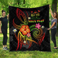 Fiji Polynesian Personalised Premium Quilt - Legend of Fiji (Reggae) - Polynesian Pride