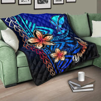 Hawaii Custom Personalised Premium Quilt - Vintage Tribal Mountain - Polynesian Pride