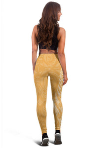New Zealand Maori Haka Fern Rugby Leggings - Polynesian Pride