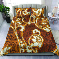 Polynesian Bedding Set - Flourish Style With Tribal Fabric - Polynesian Pride