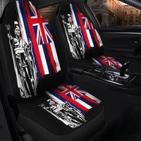 Polynesian Pride Car Accessory - Hawaiian - Hawaii King Flag Car Seat Covers - Polynesian Pride