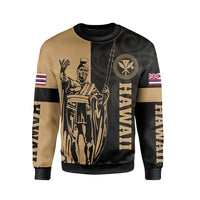Polynesian Pride Shirt - Hawaii King Polynesian Sweatshirt - Lawla Style Gold - Polynesian Pride