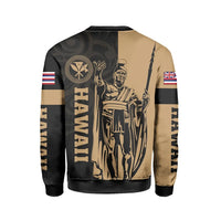 Polynesian Pride Shirt - Hawaii King Polynesian Sweatshirt - Lawla Style Gold - Polynesian Pride