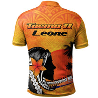 Polynesian Pride Apparel American Samoa Polo Shirt Taema II Leo - Polynesian Pride