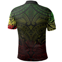 Polynesian Pride Apparel New Zealand Polo Shirt, Maori Polynesian Tattoo Reggae - Polynesian Pride