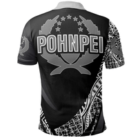 Polynesian Pride Apparel Pohnpei State Polo Shirt Polynesian Patterns Sport Style - Polynesian Pride