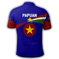 Polynesian Pride Apparel MilBay Polo Shirt PNG Flag Style - Polynesian Pride