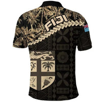 Polynesian Pride Apparel Fiji Polo Shirt Golden Coconut - Polynesian Pride