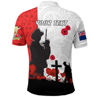 Polynesian Pride Clothing Custom New Zealand ANZAC Lest We Forget Polo Shirt - Polynesian Pride