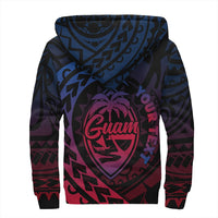 Polynesian Pride Hoodie - Guam Rising Style Sherpa Hoodie LT10 - Polynesian Pride