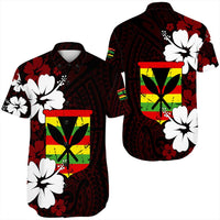Polynesian Pride Short Sleeve Shirt - Hawaii Kanaka Hibiscus Style Short Sleeve Shirt LT10 - Polynesian Pride