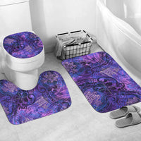 Polynesian Home Set - Polynesian Painted Purples Tribal Bathroom Set LT10 - Polynesian Pride