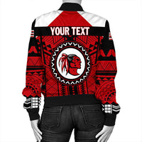 Polynesian Pride Jacket - Personalized Hawaiian High Kahuku Bomber Jacket LT10 - Polynesian Pride