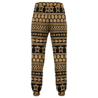 Polynesian Tattoo Tribal Gold Joggers - Polynesian Pride