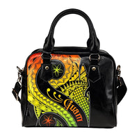 Guam Shoulder Handbag - Guam Polynesian Decorative Patterns - Polynesian Pride