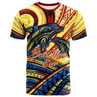 Custom Polynesia Best Mom Ever T Shirt LT12 Unisex Art - Polynesian Pride