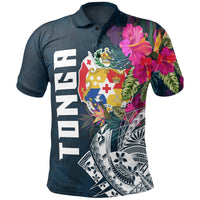 Tonga Polo Shirt Tongan Summer Vibes Unisex Blue - Polynesian Pride