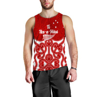 New Zealand North Island (Te Ika - a - Maui) Pride Men Tank Top - LT12 - Polynesian Pride