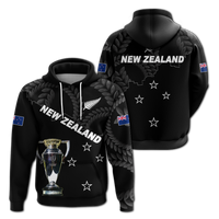 New Zealand Champions Rugby 2022 Hoodie LT12 Hoodie Black - Polynesian Pride