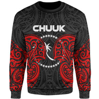 Chuuk Polynesian Sweater - Spirit Style Unisex Black - Polynesian Pride