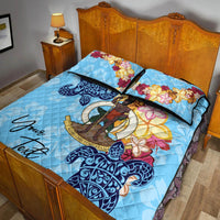Vanuatu Custom Personalised Quilt Bed Set - Tropical Style - Polynesian Pride
