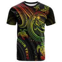 Chuuk Custom T Shirt Reggae Turtle Unisex Art - Polynesian Pride