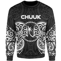 Chuuk Polynesian Sweater - Spirit Style White Unisex White - Polynesian Pride