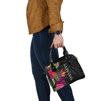 Polynesian Custom Personalised Shoulder Handbag - Hibiscus Pattern - Polynesian Pride