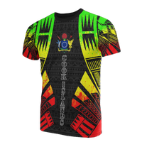 Cook Islands T Shirt Polynesian Tattoo Reggae Style Unisex Reggae - Polynesian Pride