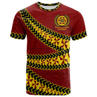 Tonga High School T Shirt Tongan Patterns LT20 Unisex Green - Polynesian Pride