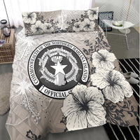 Northern Mariana Islands Bedding Set - Vintage Luxury Floral Style - Polynesian Pride