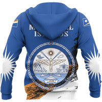 Marshall Islands Hoodie Marshall Islands Flag Seal Special - Polynesian Pride
