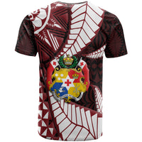Tonga Emancipation Day T Shirt Kupesi Pattern No.2 Black LT9 - Polynesian Pride