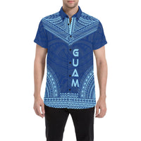 Guam Polynesian Chief Shirt - Flag Version - Polynesian Pride