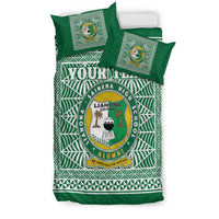 (Custom Personalised) Liahona High School Bedding Set Tonga Pattern LT4 - Polynesian Pride